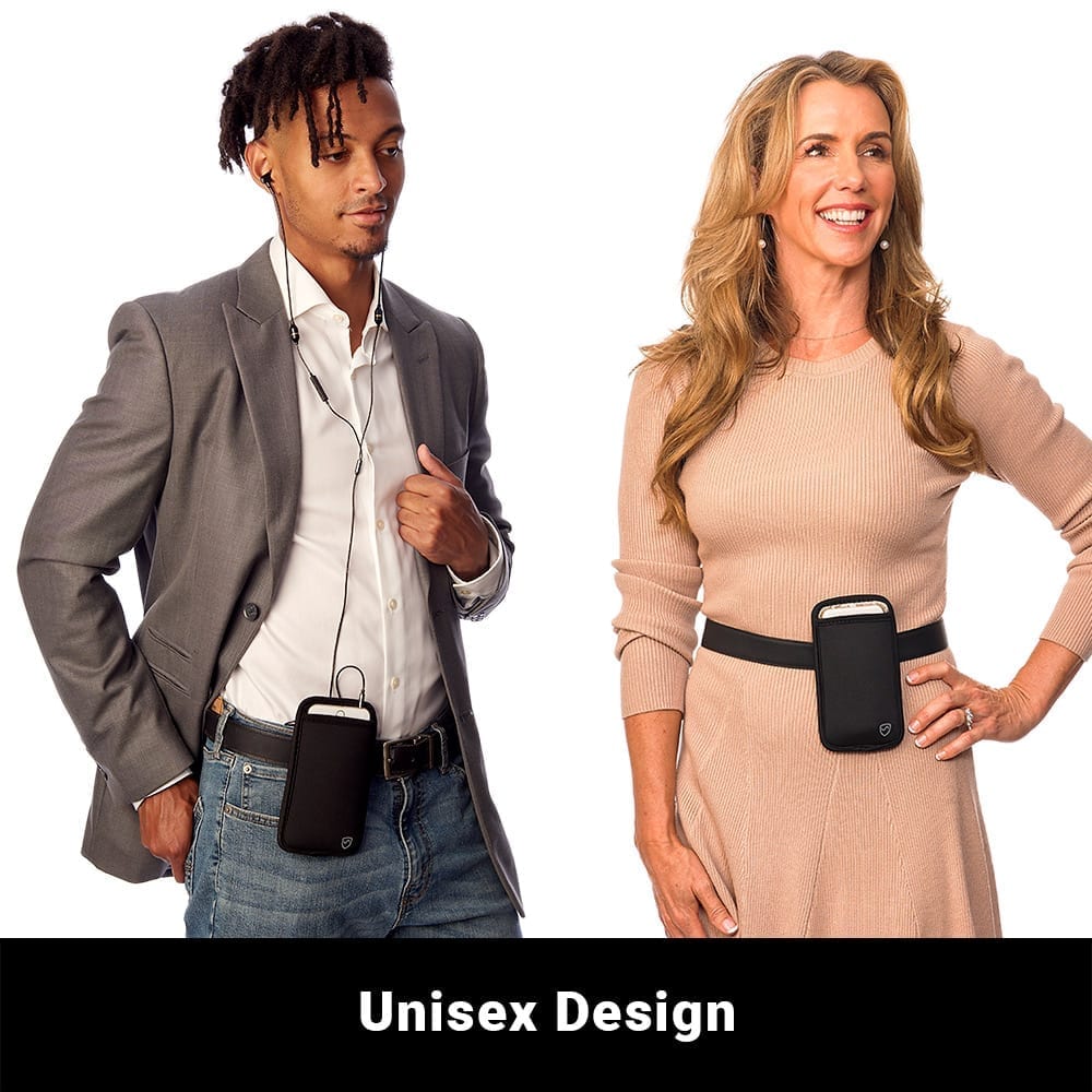 SYB Phone Pouch shown in multiple sizes
