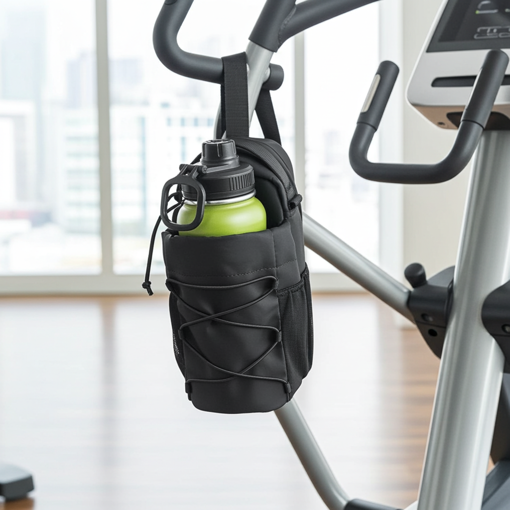 Magnetic Gym Crossbody Bottle Bag feature graphic
