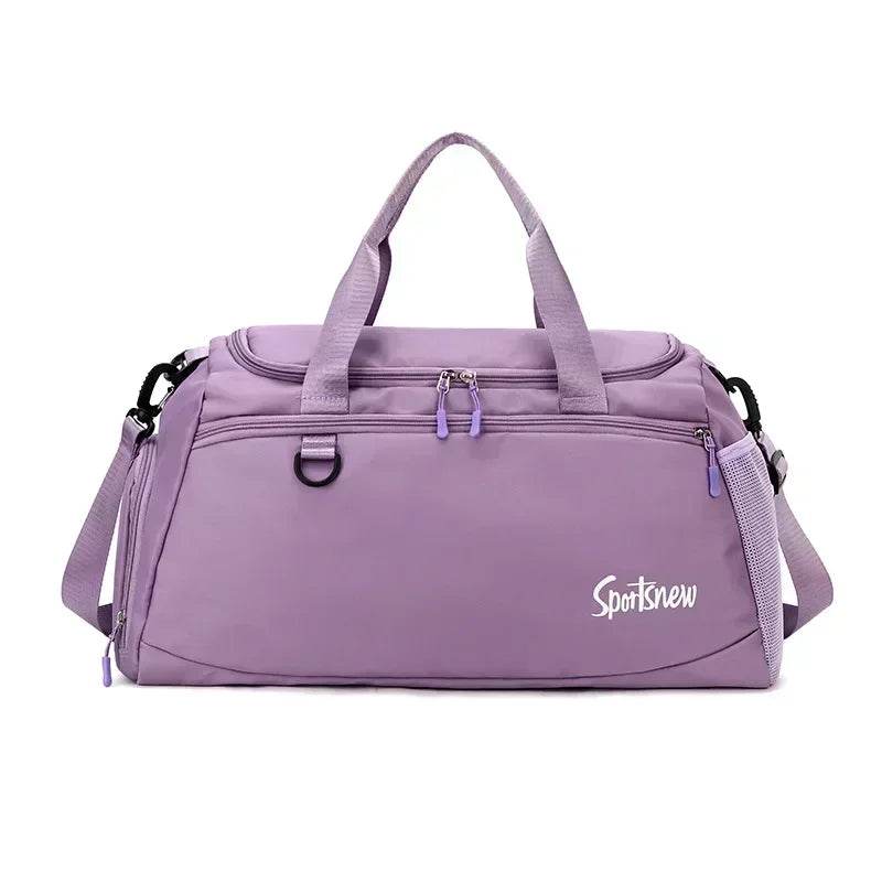 Wet/Dry Gym Duffel side storage view