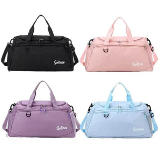 Wet/Dry Gym Duffel with Shoe Compartment