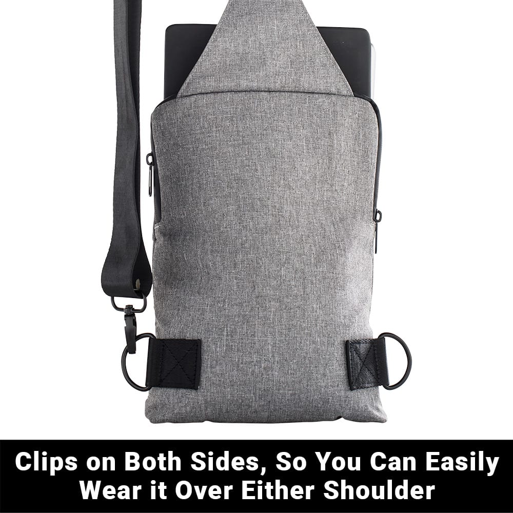 Rear view of the SYB Sling Bag