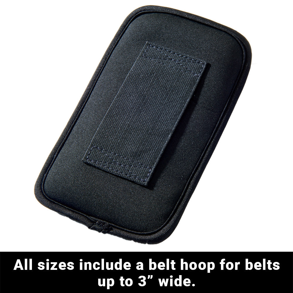 Rear belt loop detail on the SYB Phone Pouch